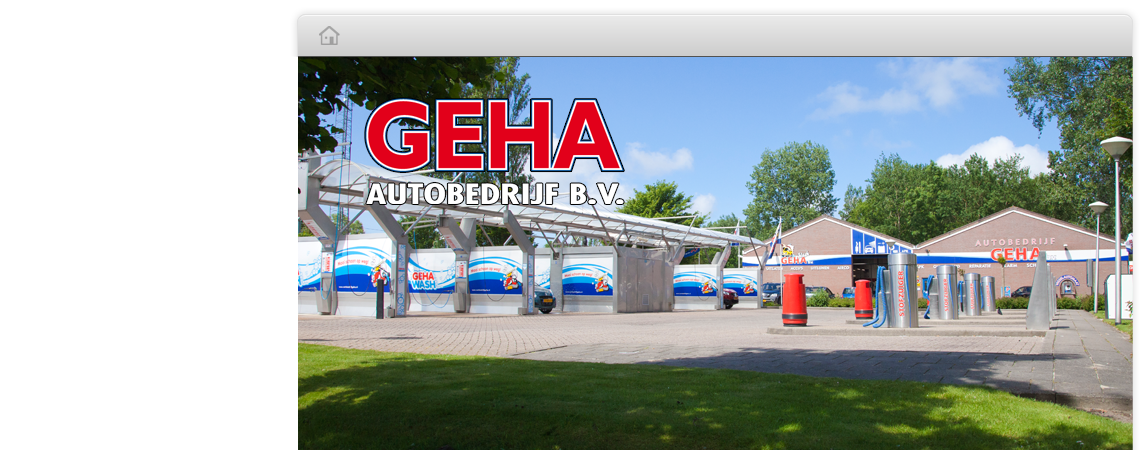 Autobedrijf GEHA website